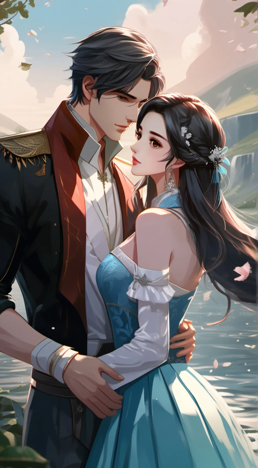 ai character: Lime background