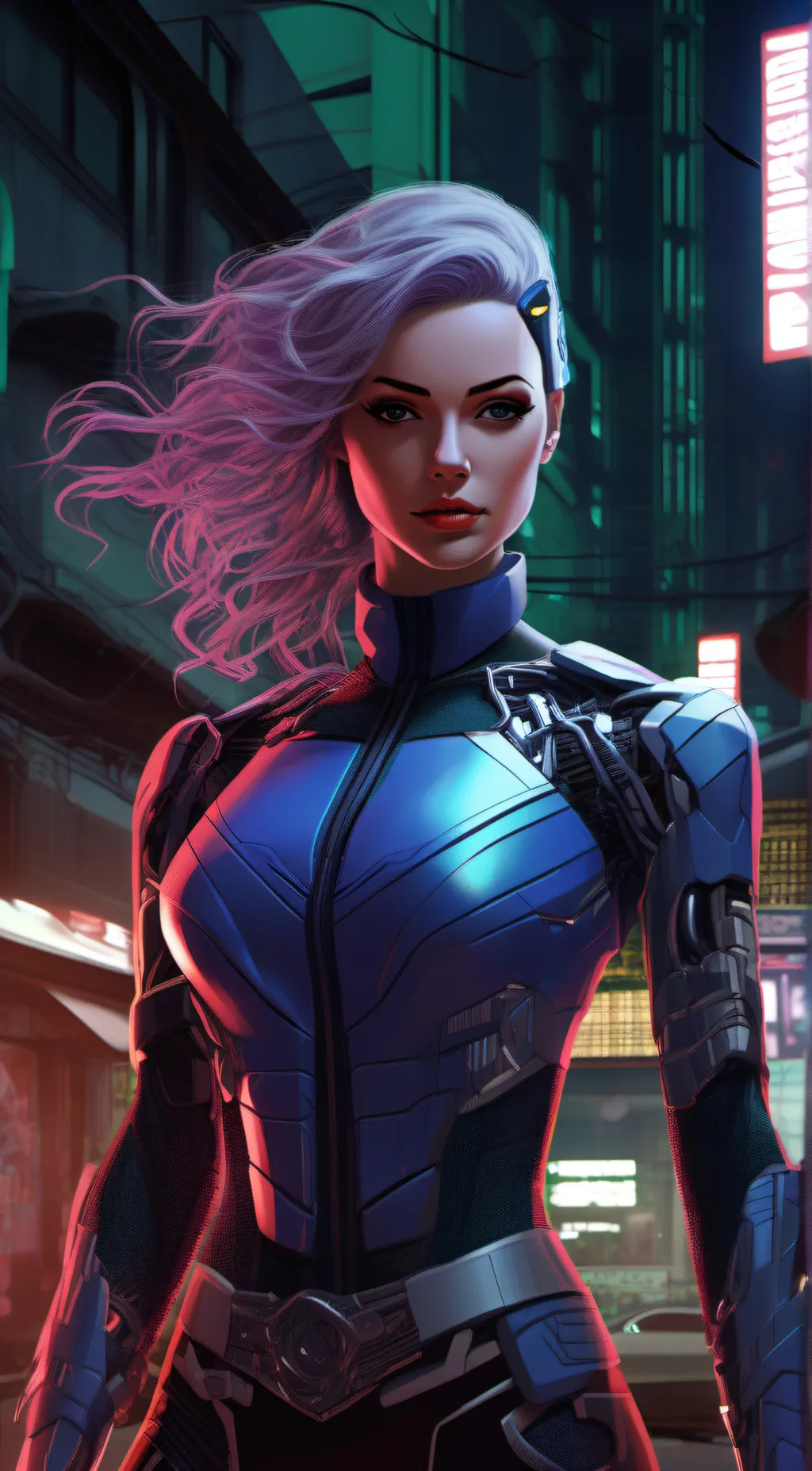 ai character: Victoria Trask background