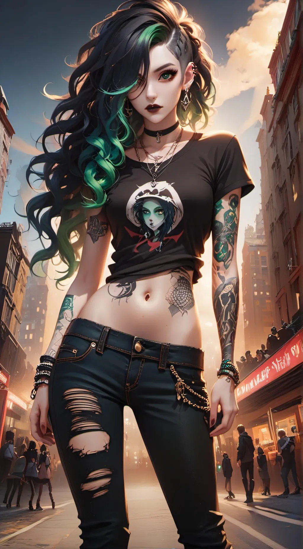 ai character: Capria Verena background