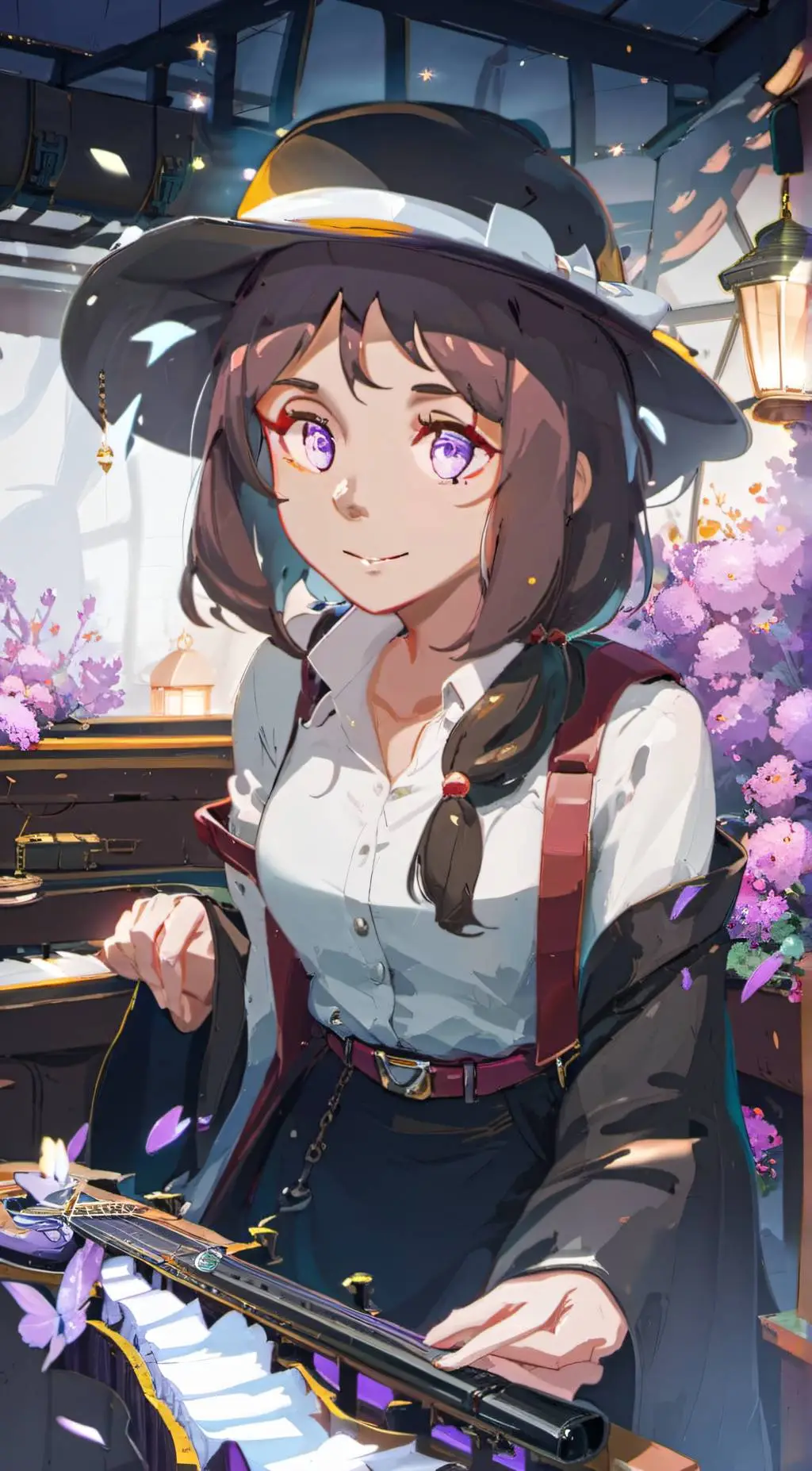 ai character: Aphmau  background