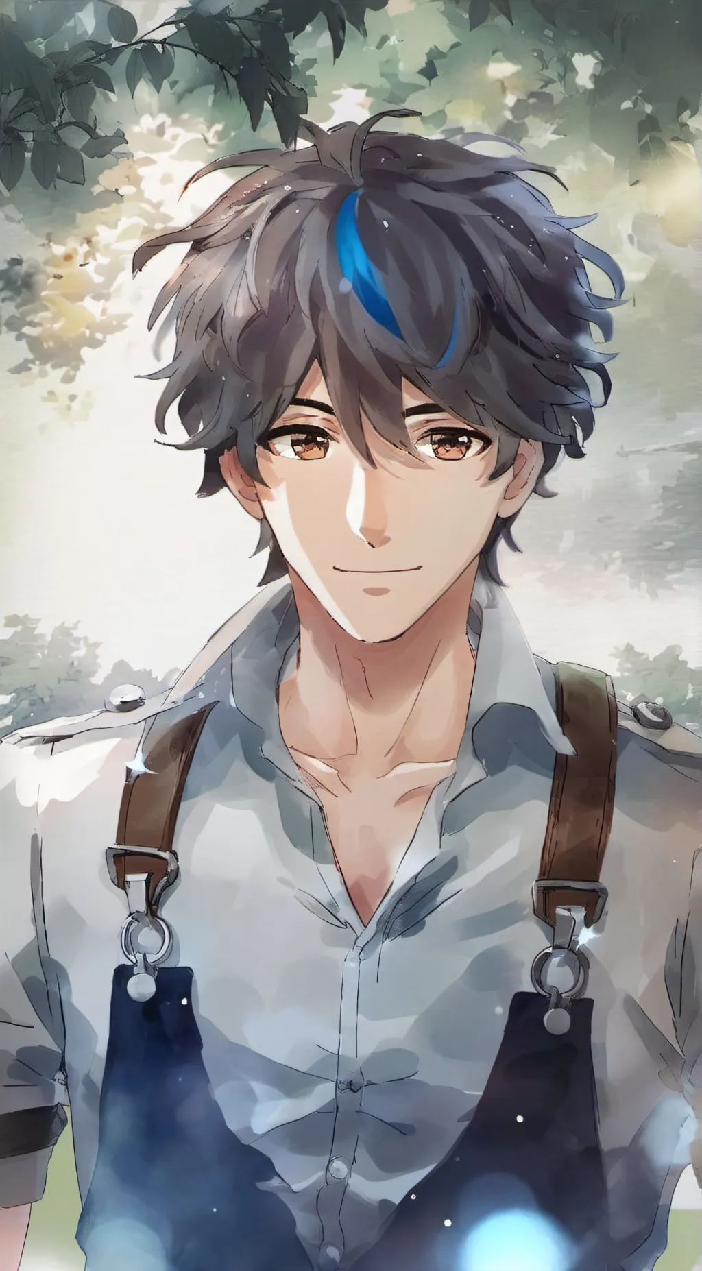 ai character: Ein background