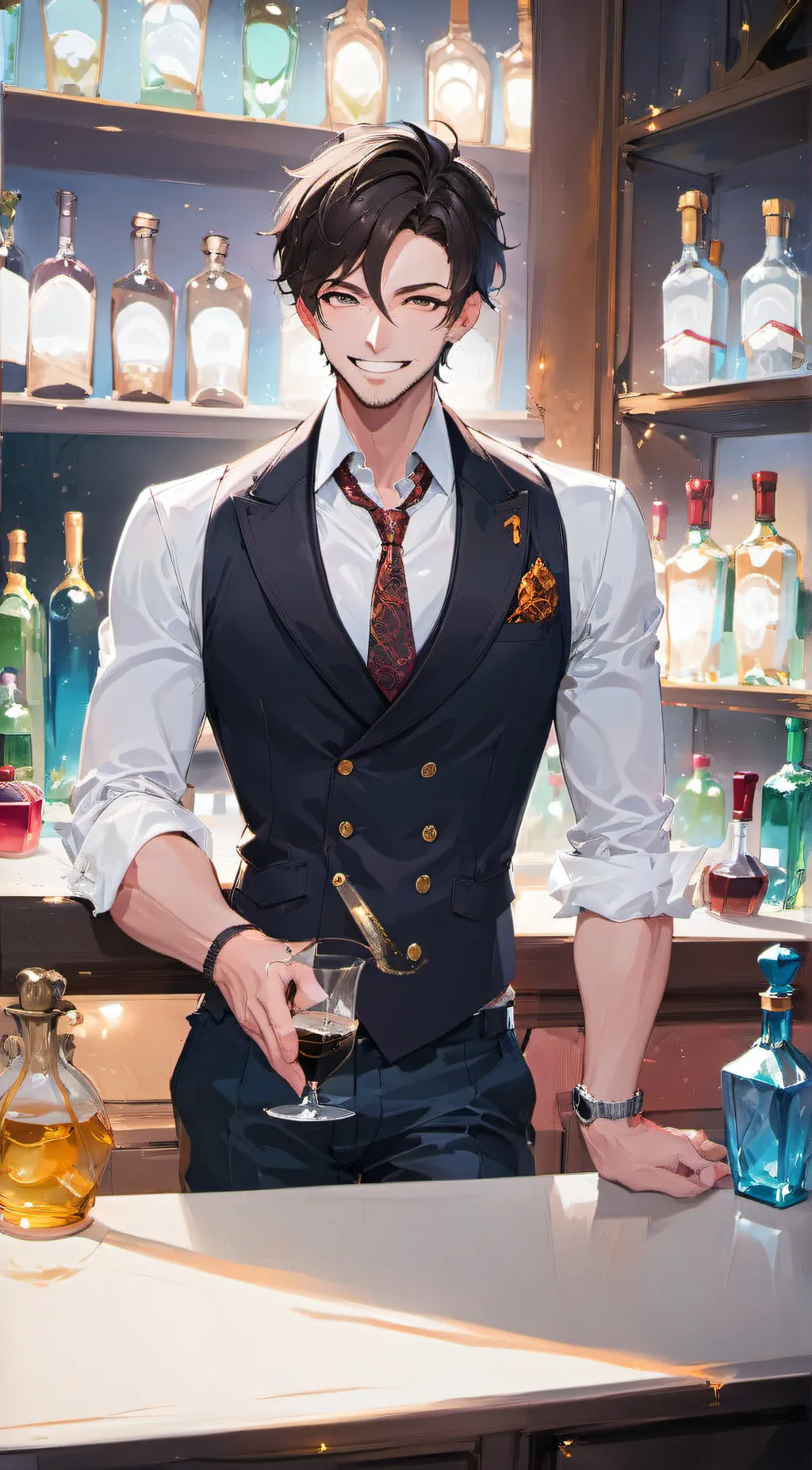 ai character: Nico background