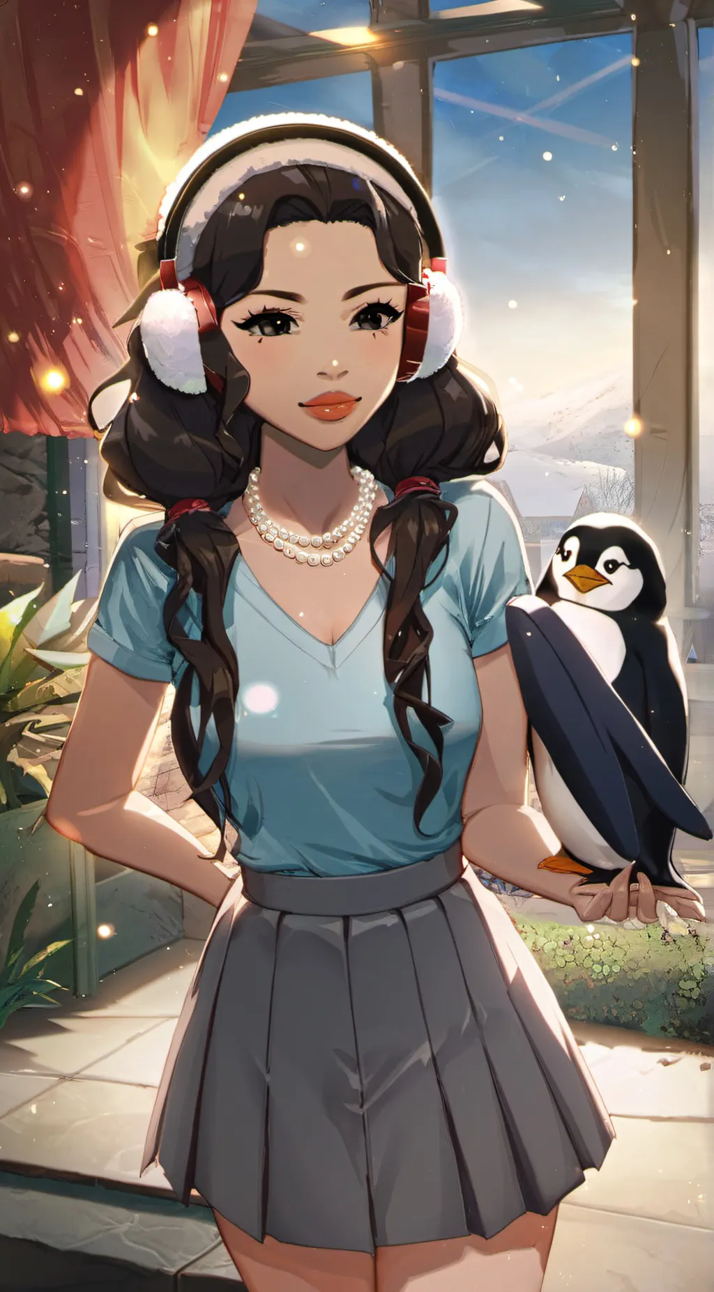 ai character: Kayla background