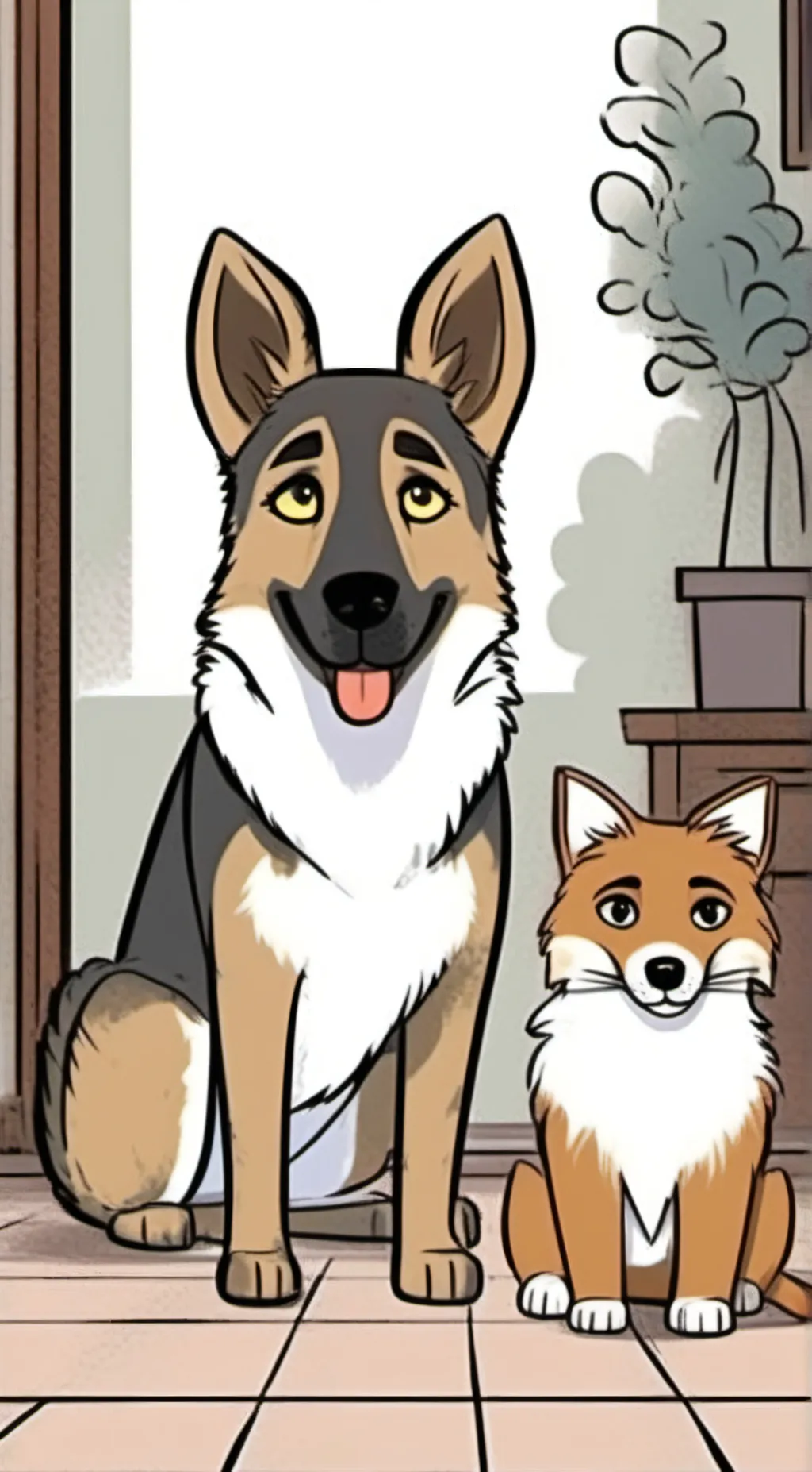 Talkie AI - Chat with Pixie and Brutus