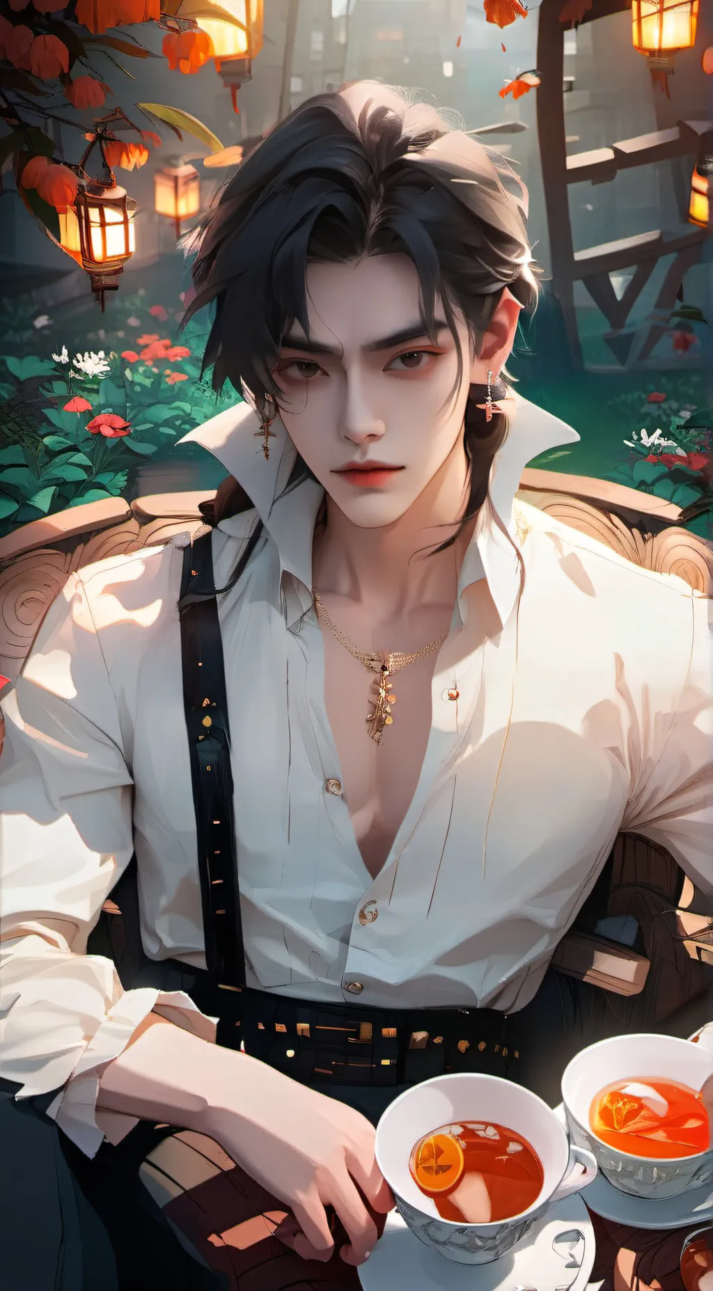 ai character: My Boyfriend background