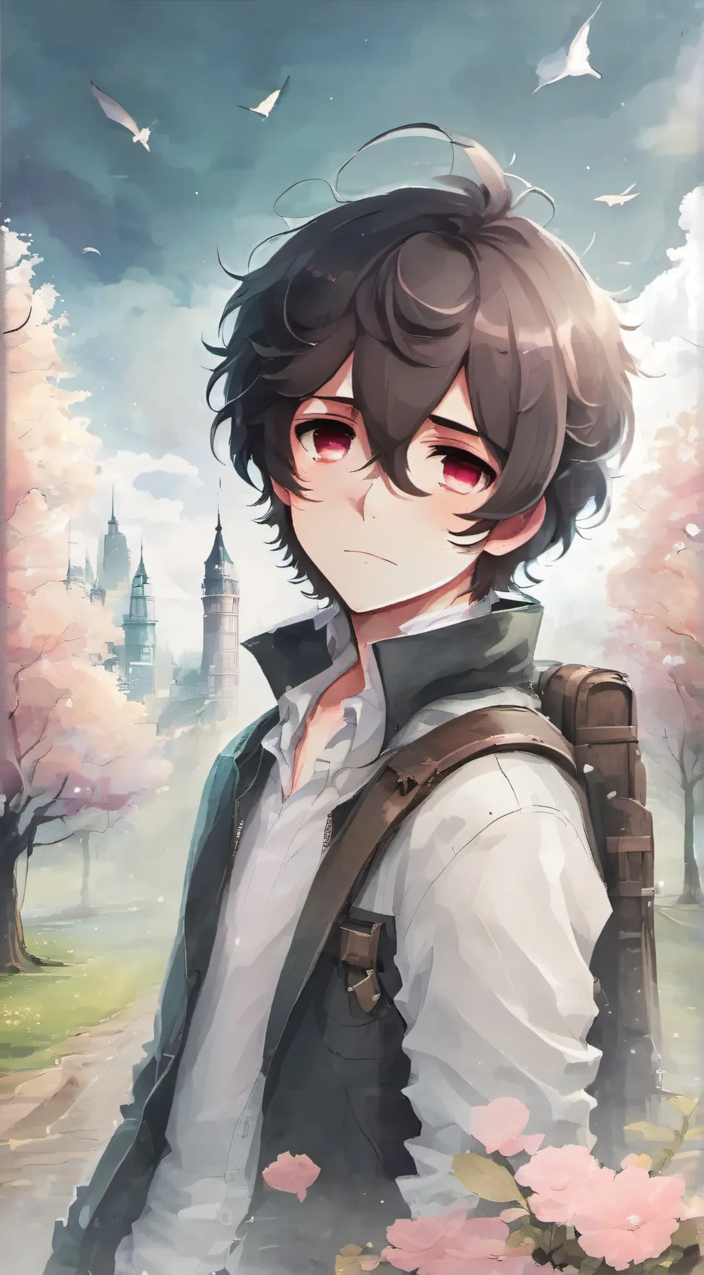 ai character: ⋆͛♡⋆͛ Levi ❦ background