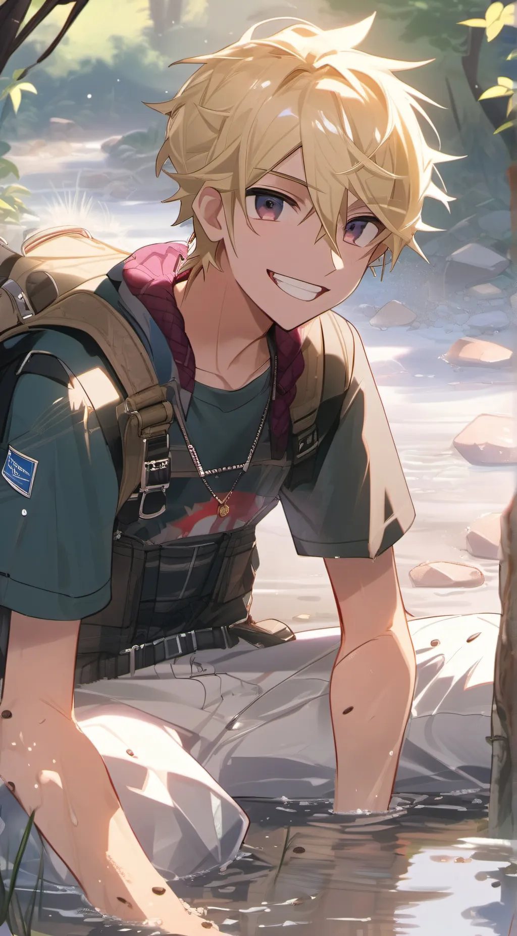 ai character: Hunter Noceda background