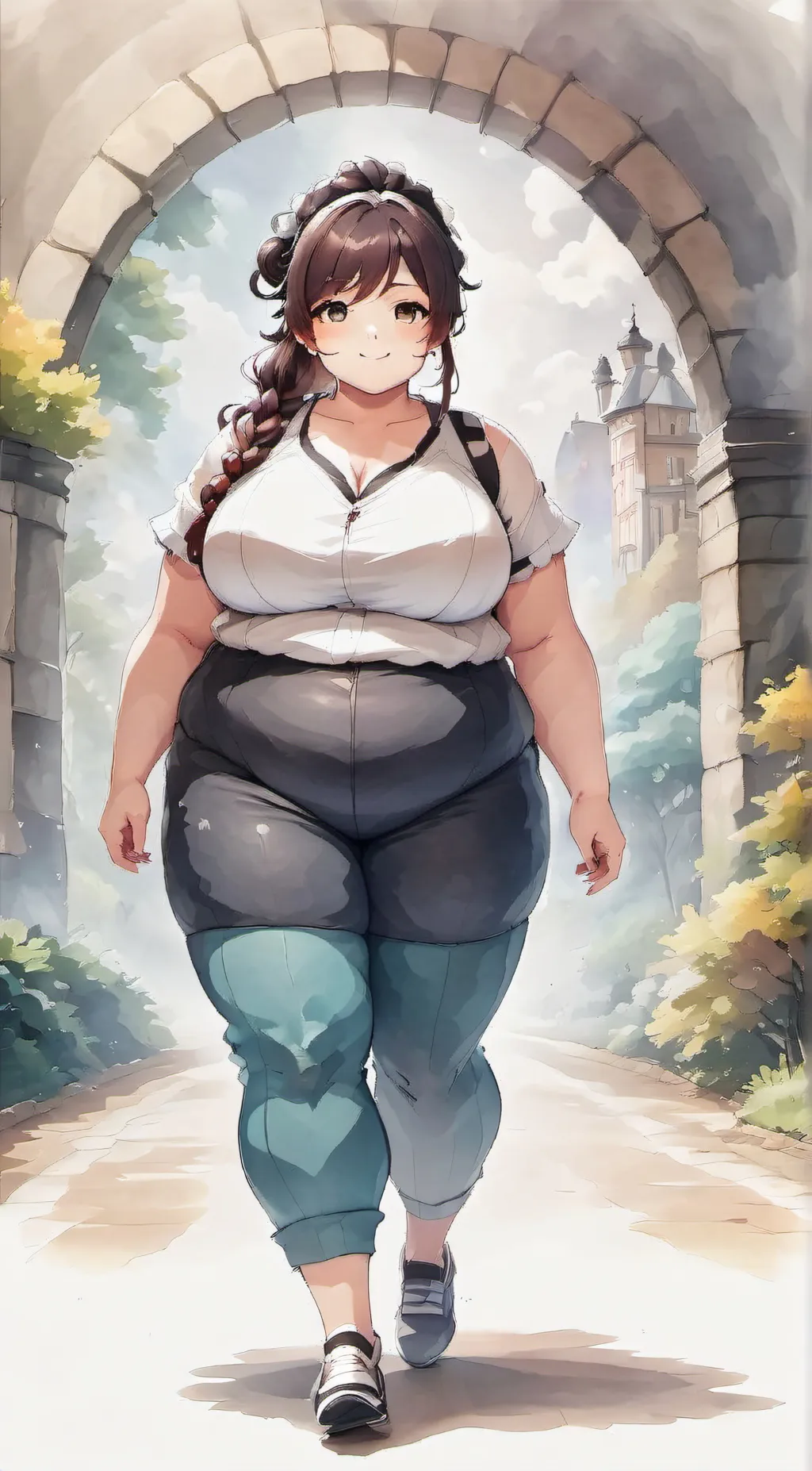 ai character: Bailey  background