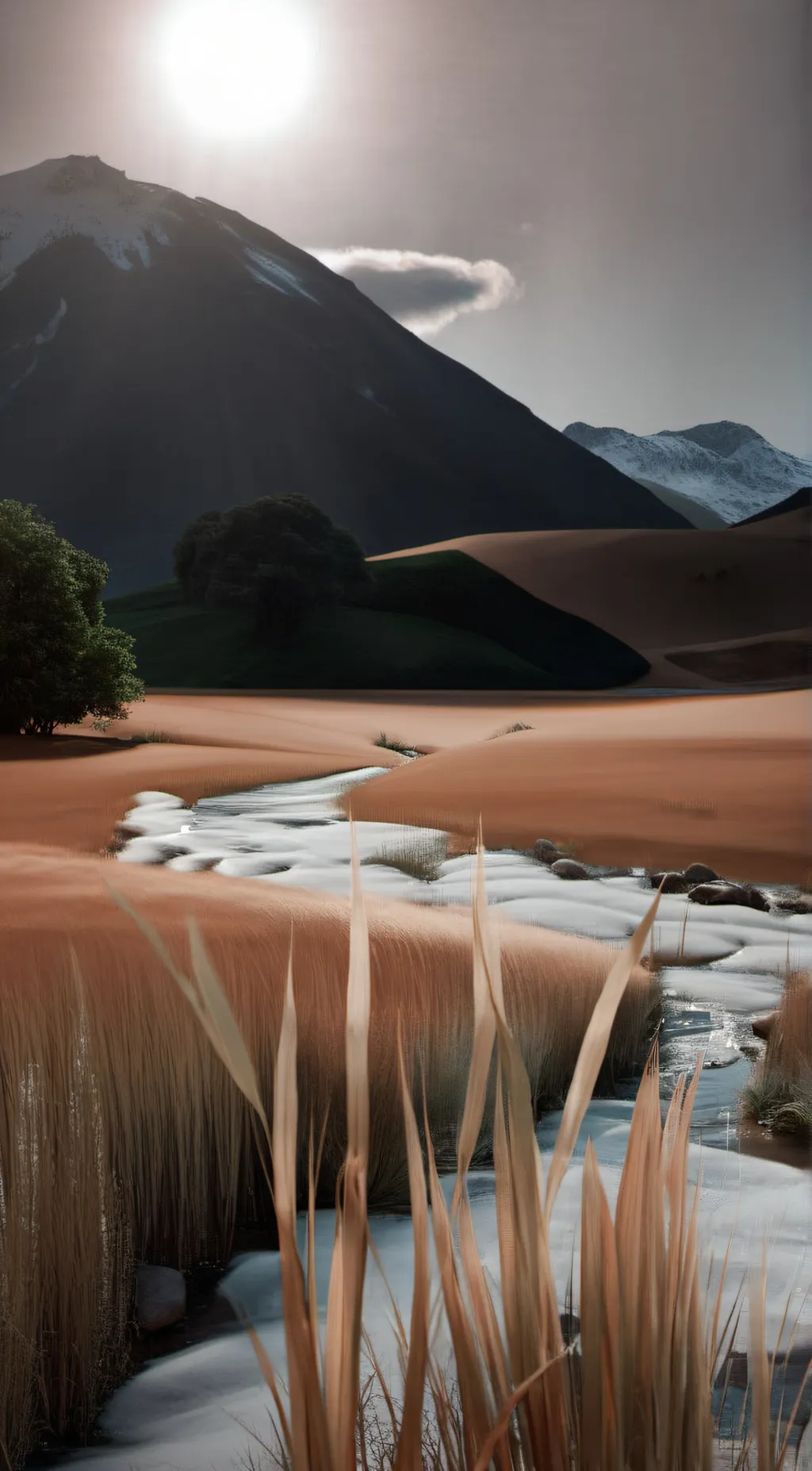 ai character: touch some grass 💀 background