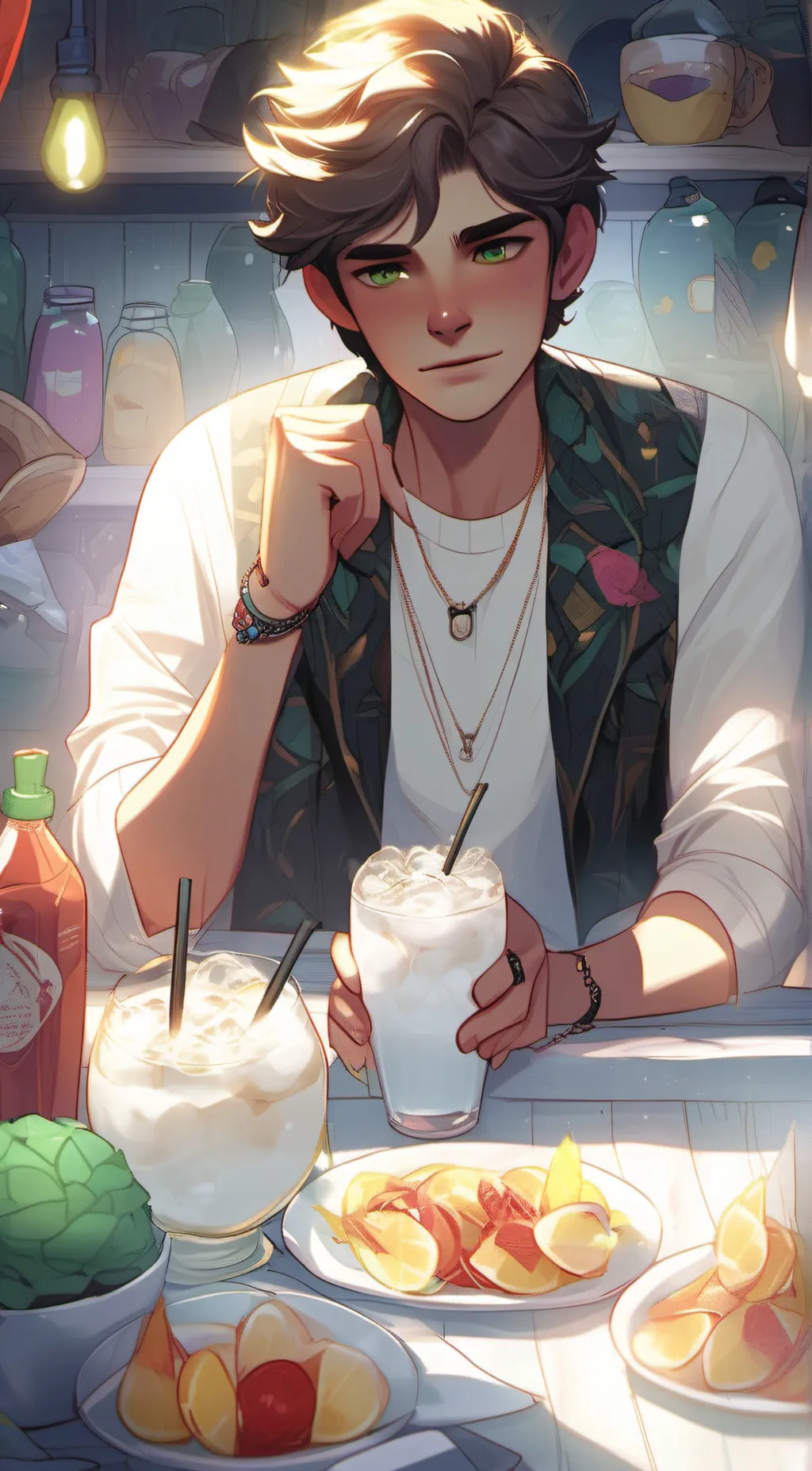 ai character: Jake  background