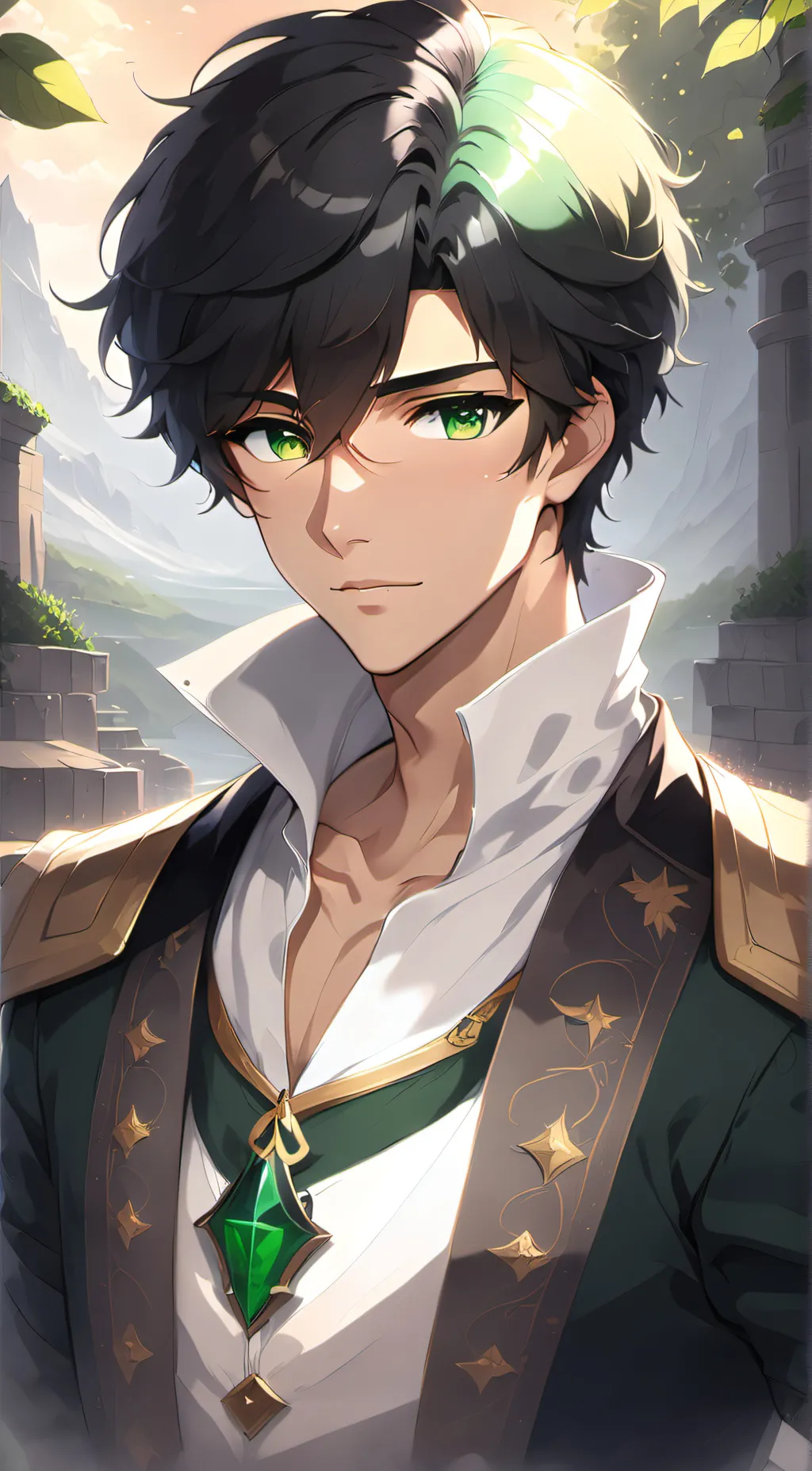 ai character: Prince Nathaniel background