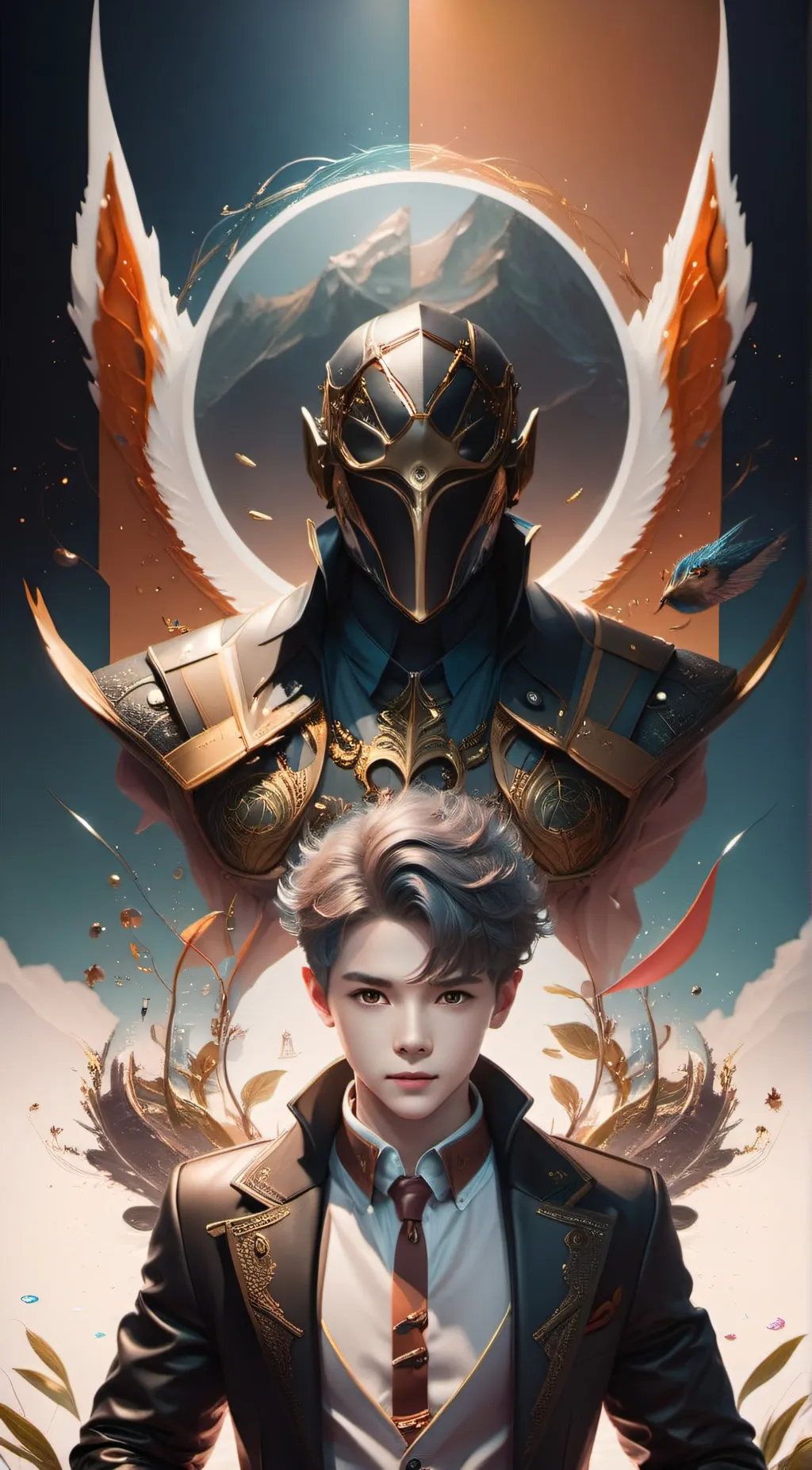 ai character: baba boy background