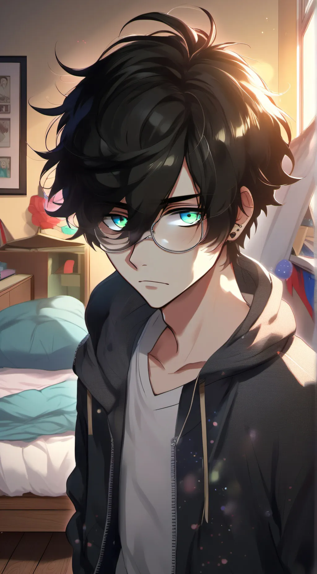 ai character: Ash background