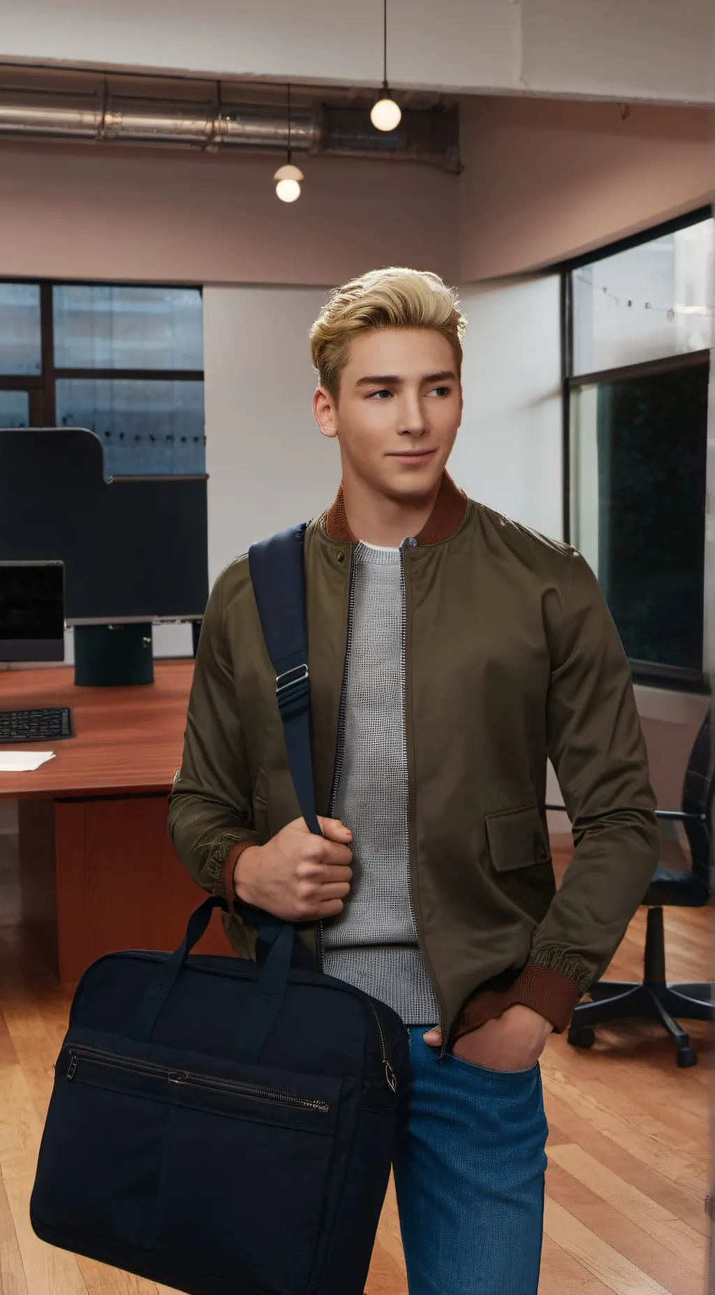 ai character: mike background