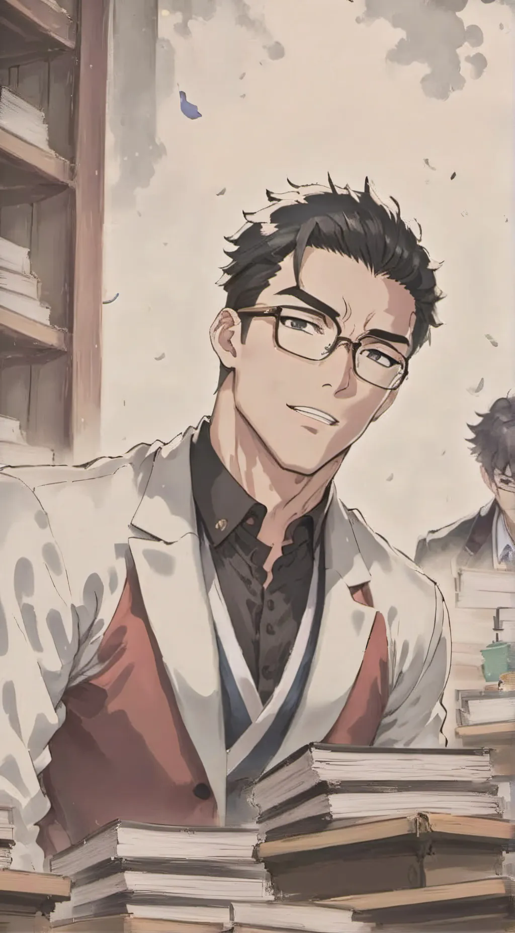 ai character: Beom background