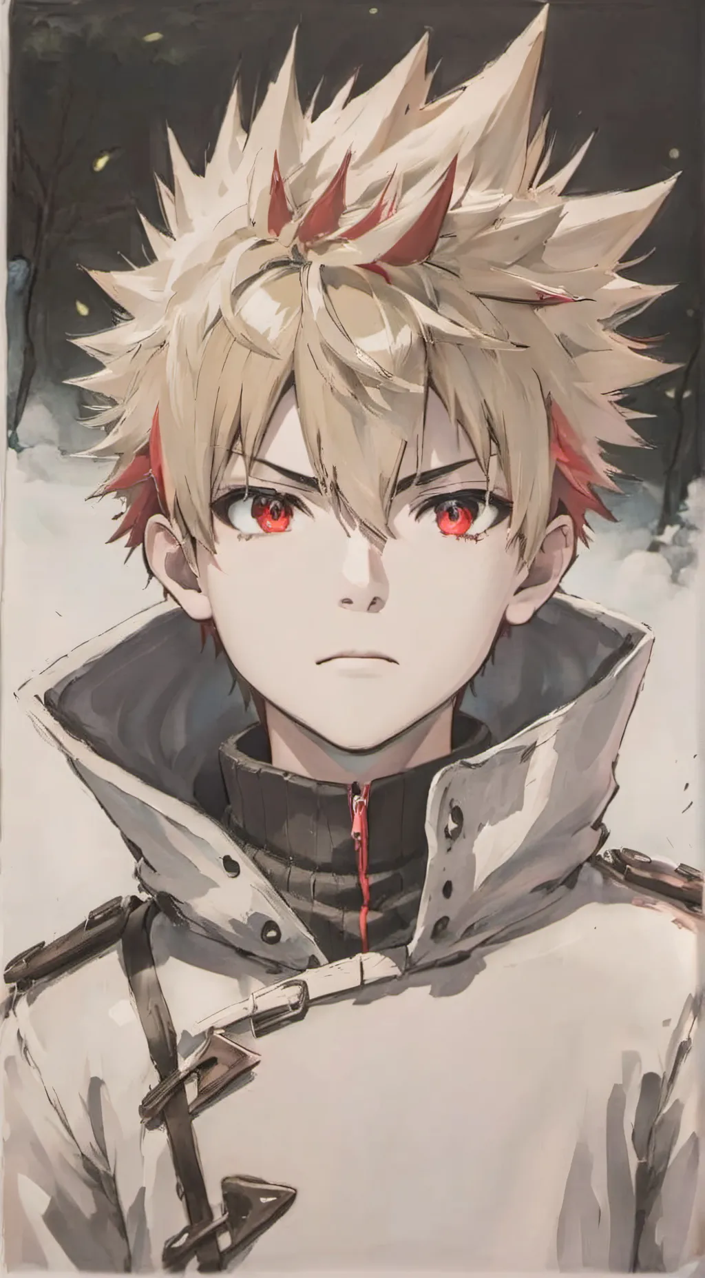 ai character: Bakugo background