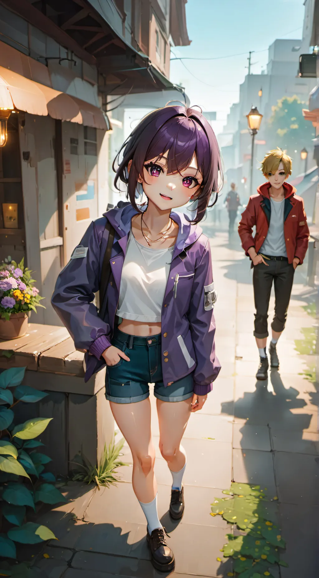 ai character: Ahpmau & friends! background