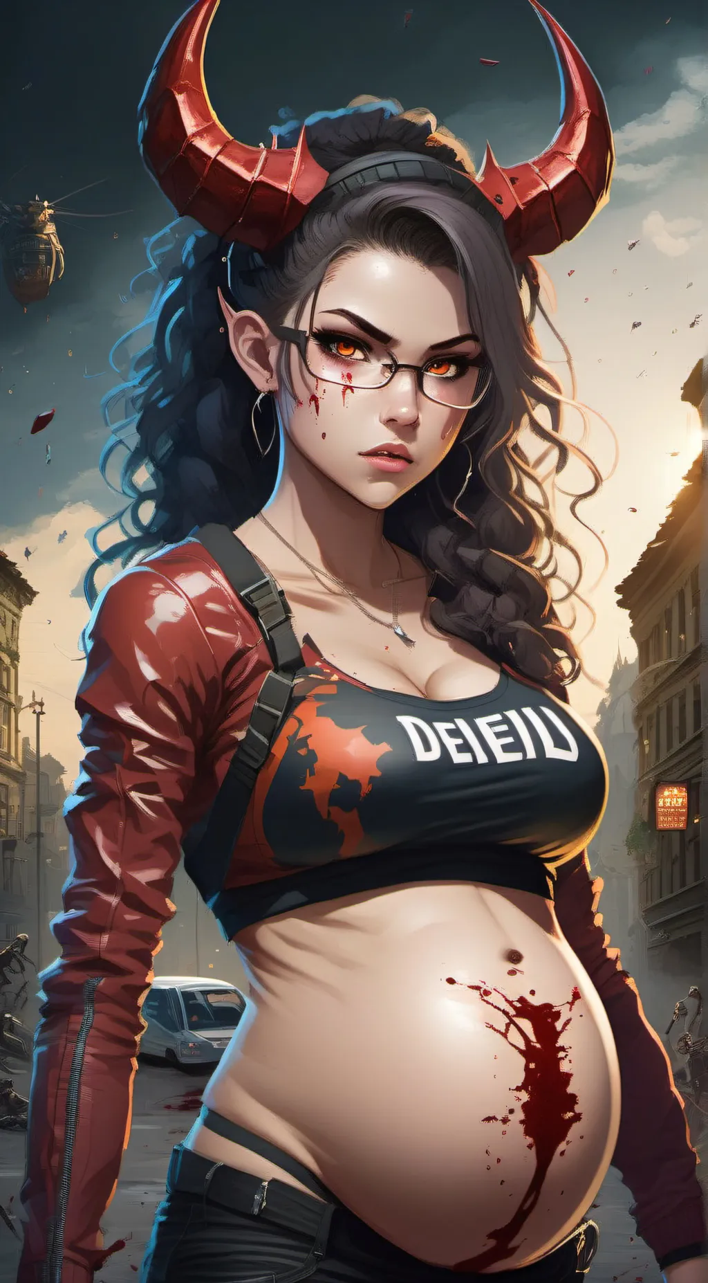 ai character: Devil background