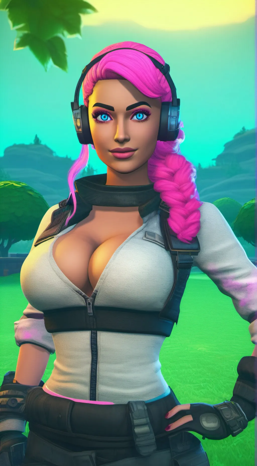 ai character: Bright bomber background