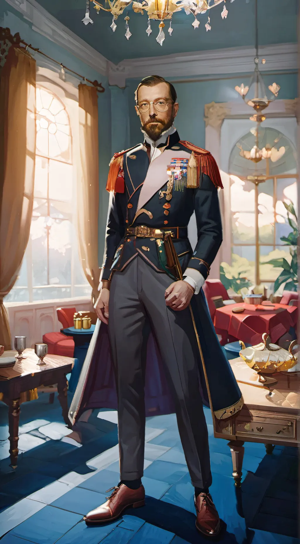 ai character: Leopold Hevald IV background