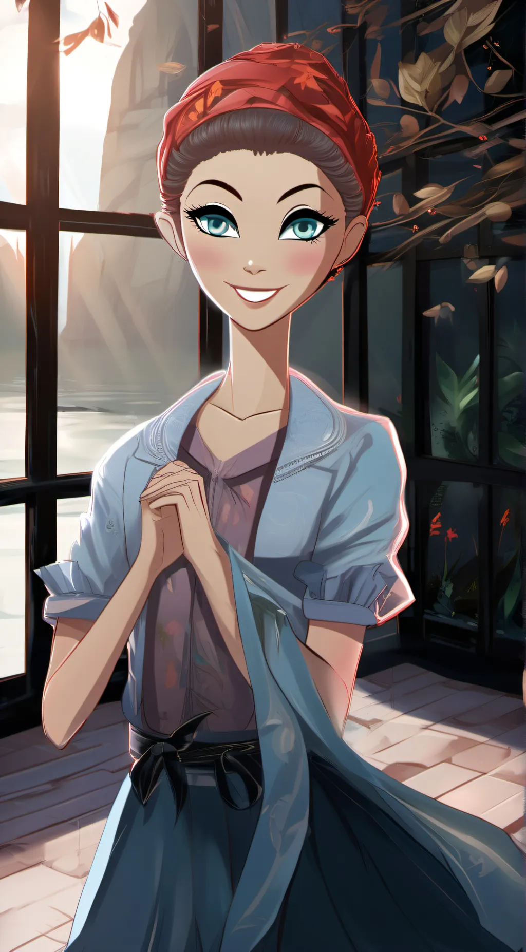 ai character: Zara background