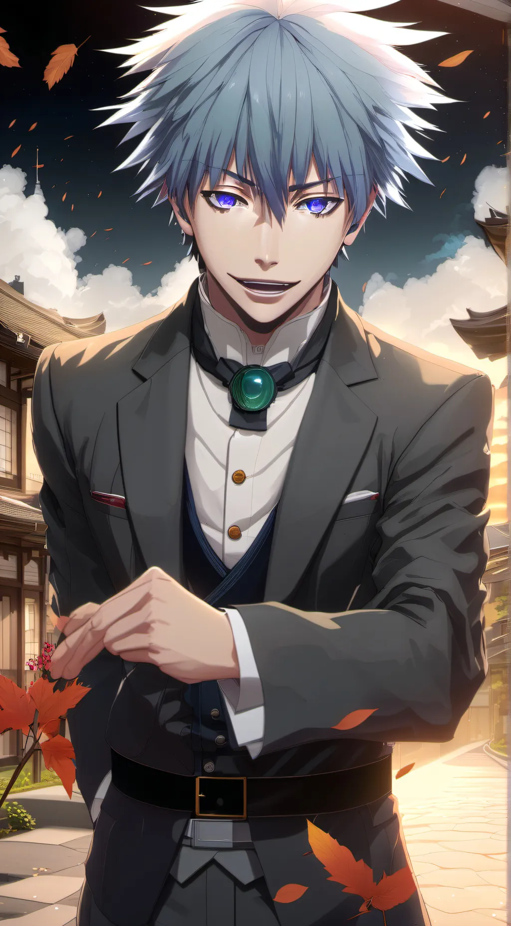 ai character: Satoru Gojo background