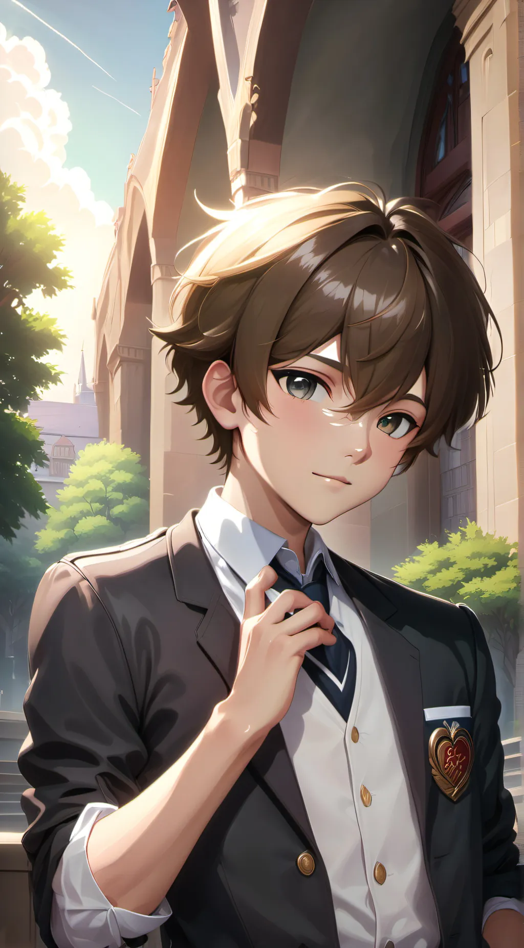 ai character: Logan  background