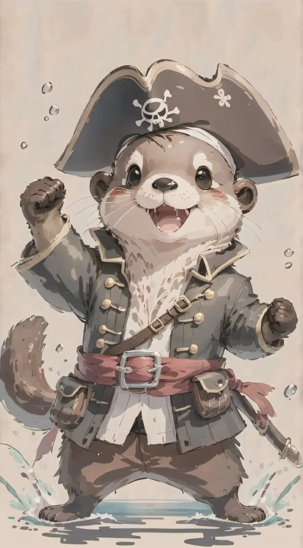 ai character: Kai the Pirate background