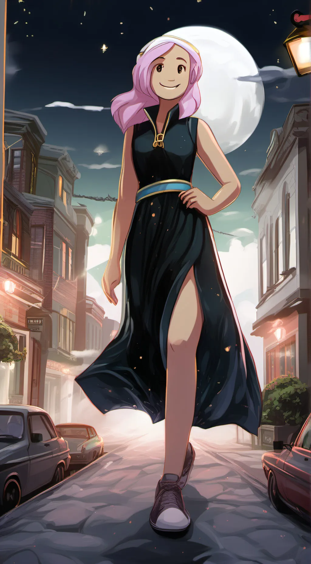 ai character: Flower  background