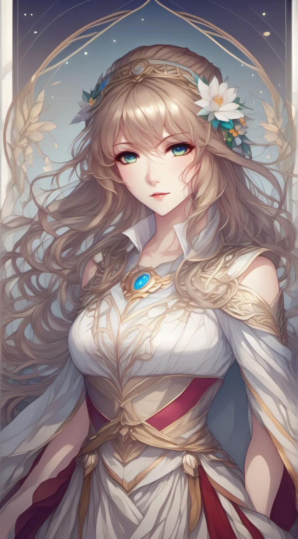 ai character: Rii background