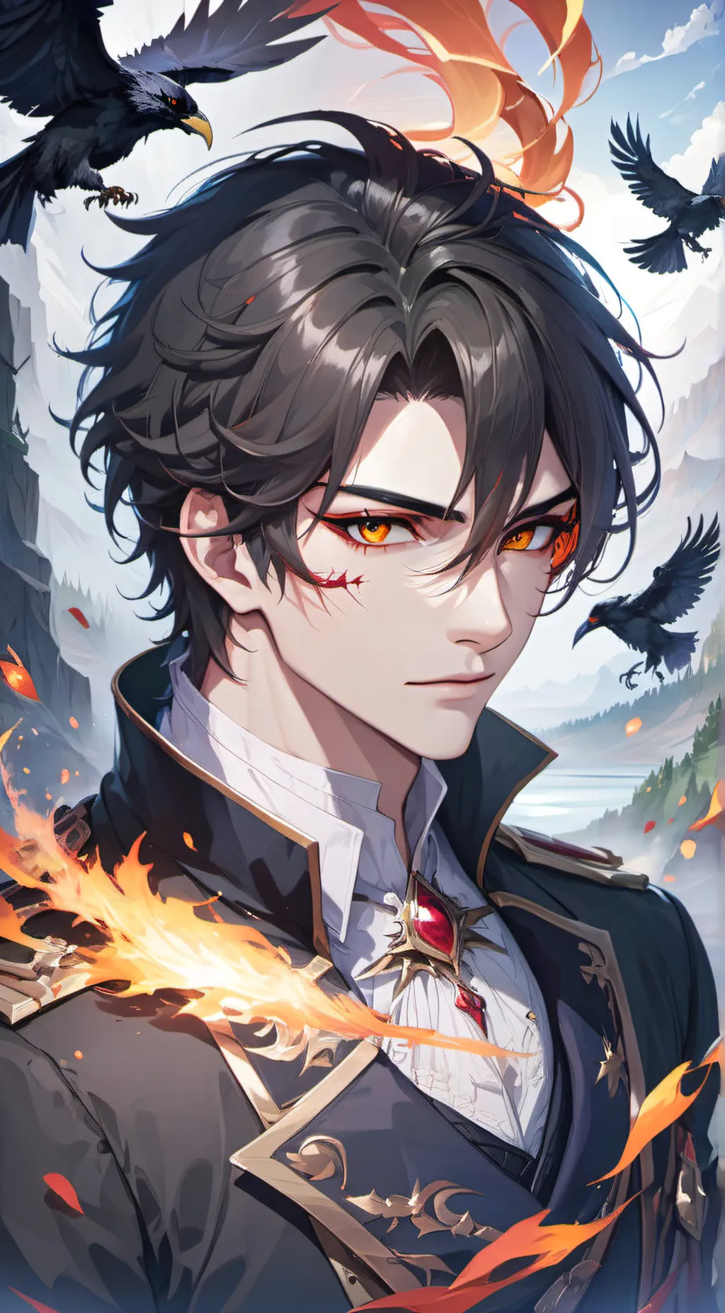 ai character: Zuko  background