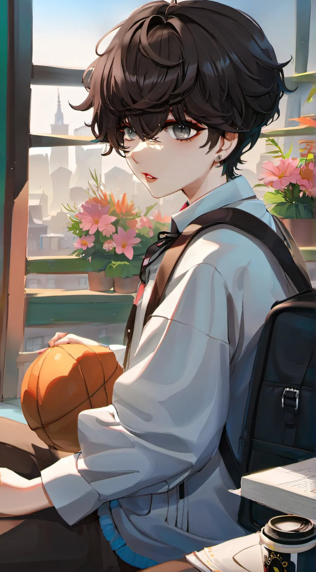 ai character: 🏀🧸 Jake 🏀🧸 background