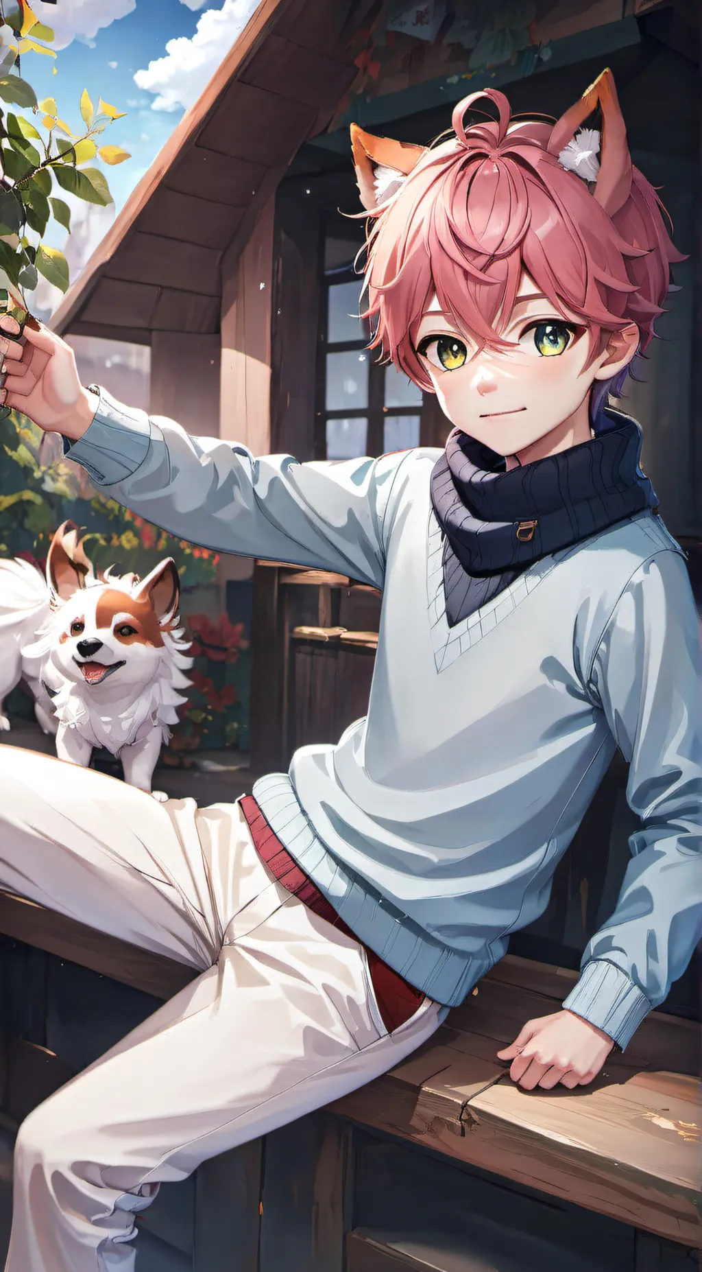 ai character: Hunter background