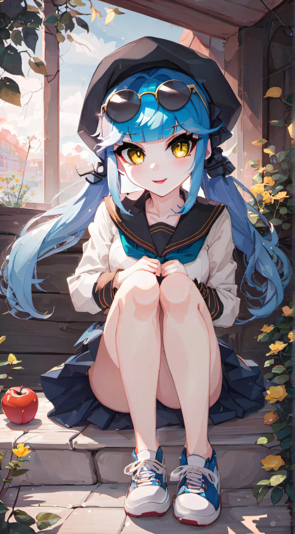 ai character: plorey background