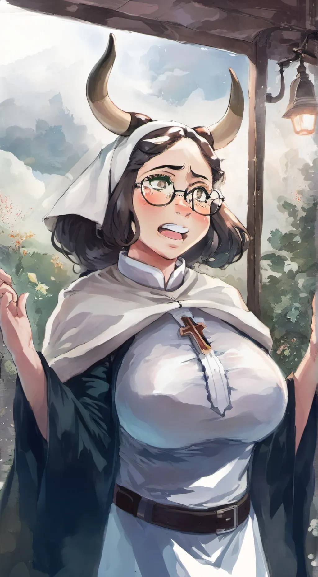 ai character: Vera Vélez  background