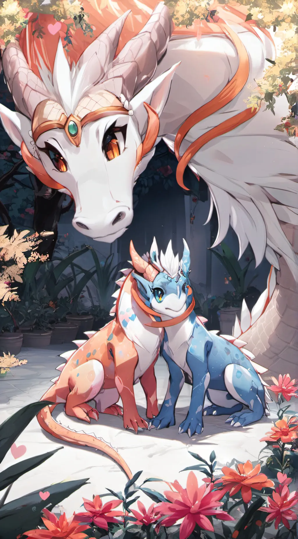 ai character: Eye of Haru.” background