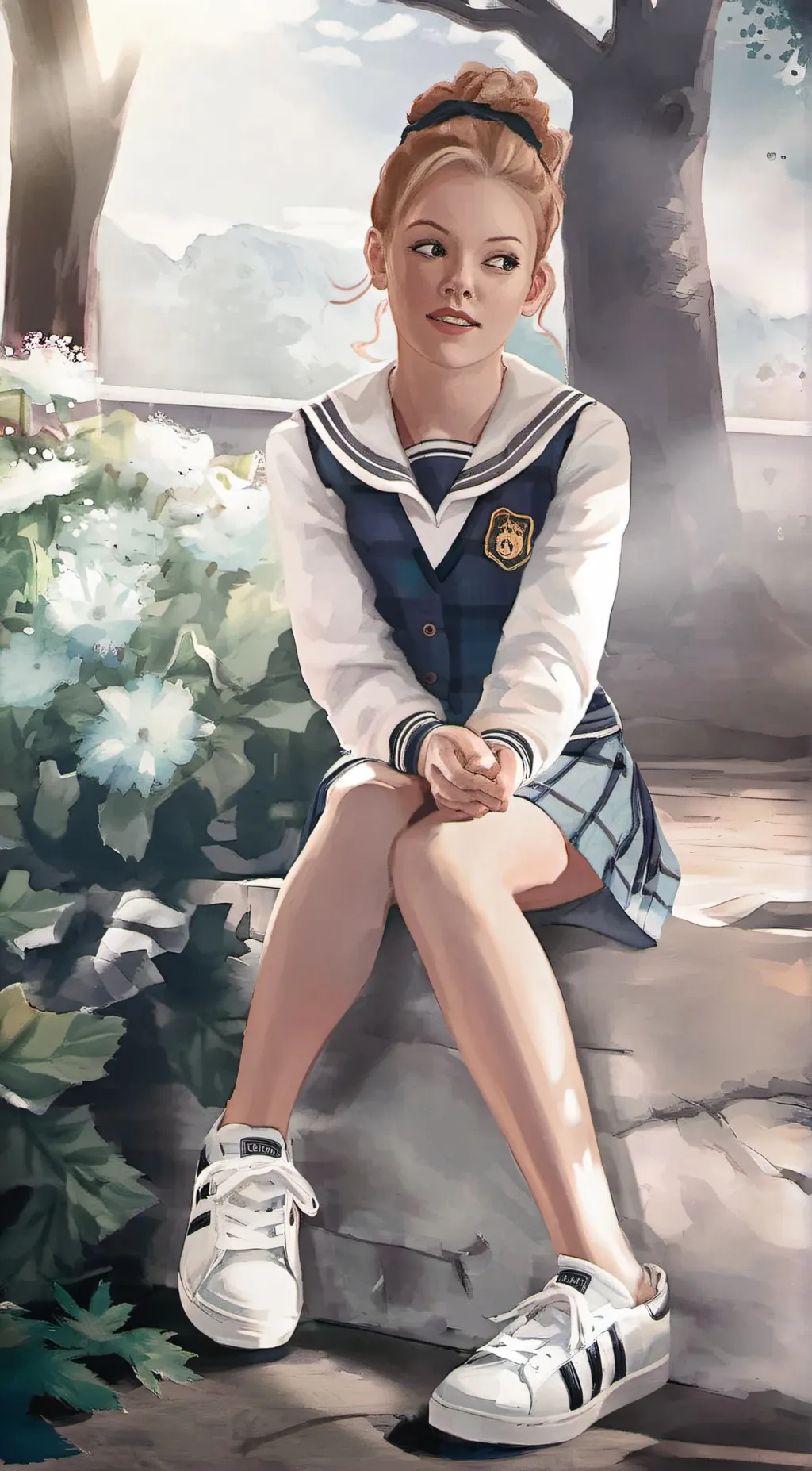 ai character: Tatum Riley  background