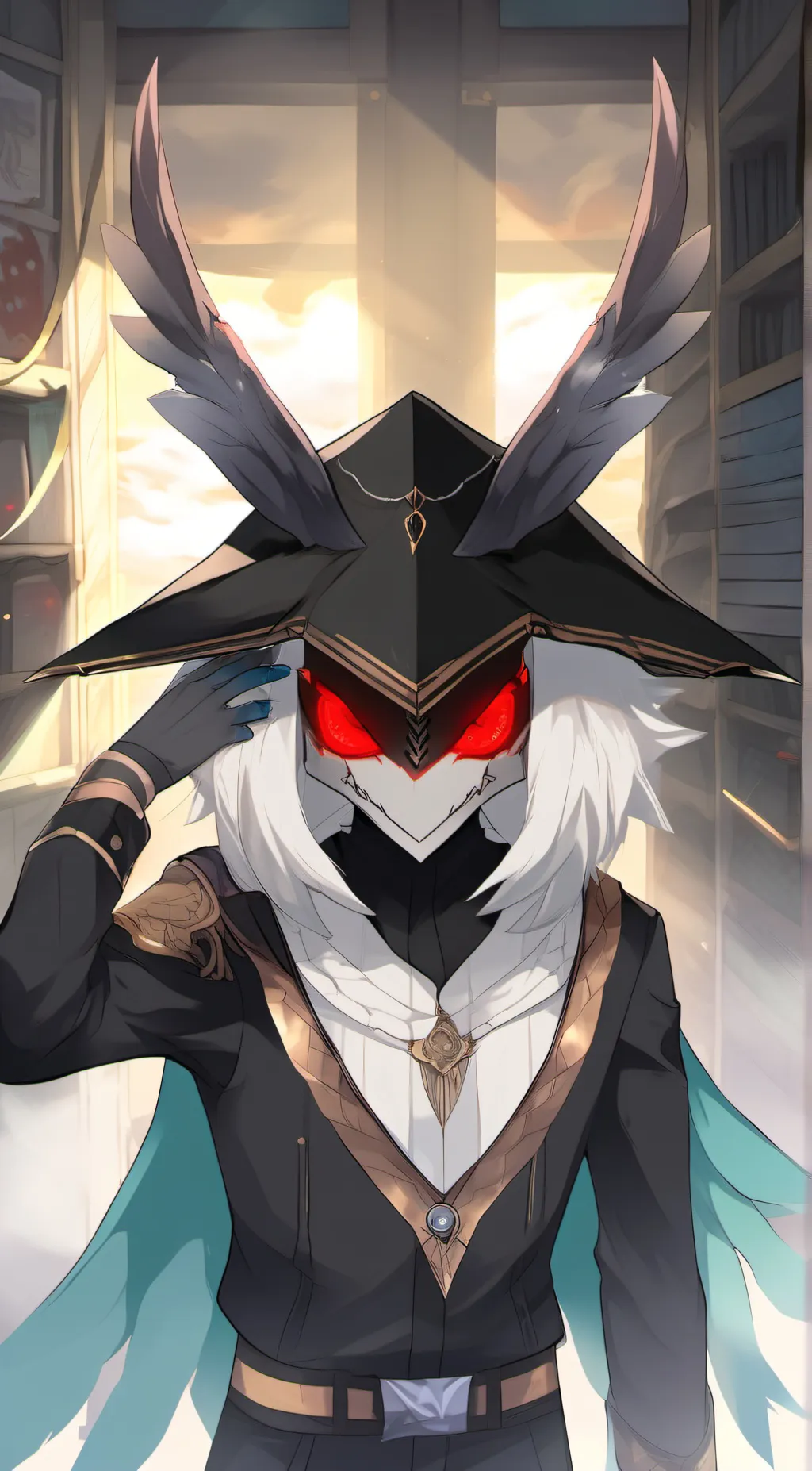 ai character: ENTITY 304 background