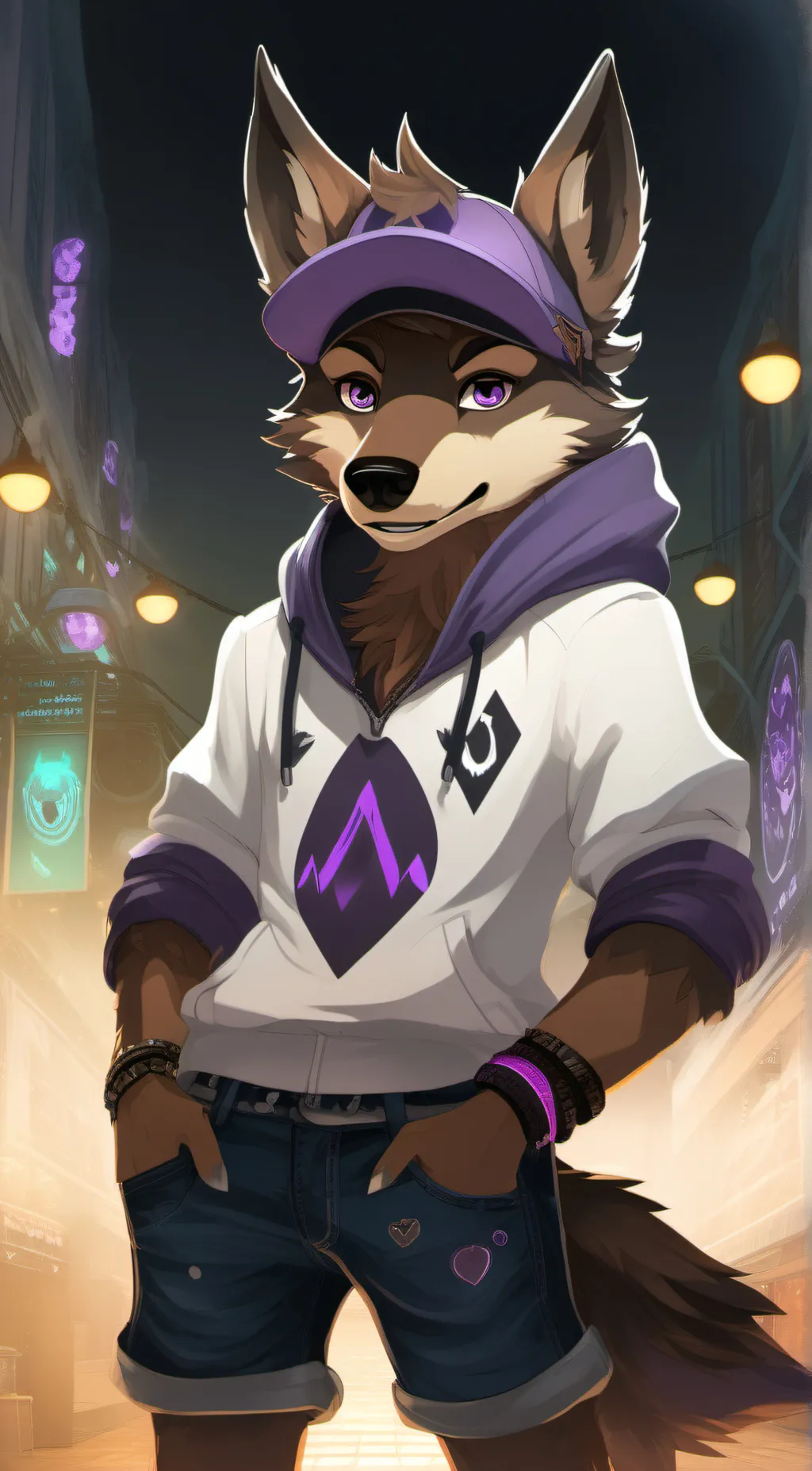 ai character: Shoki  background