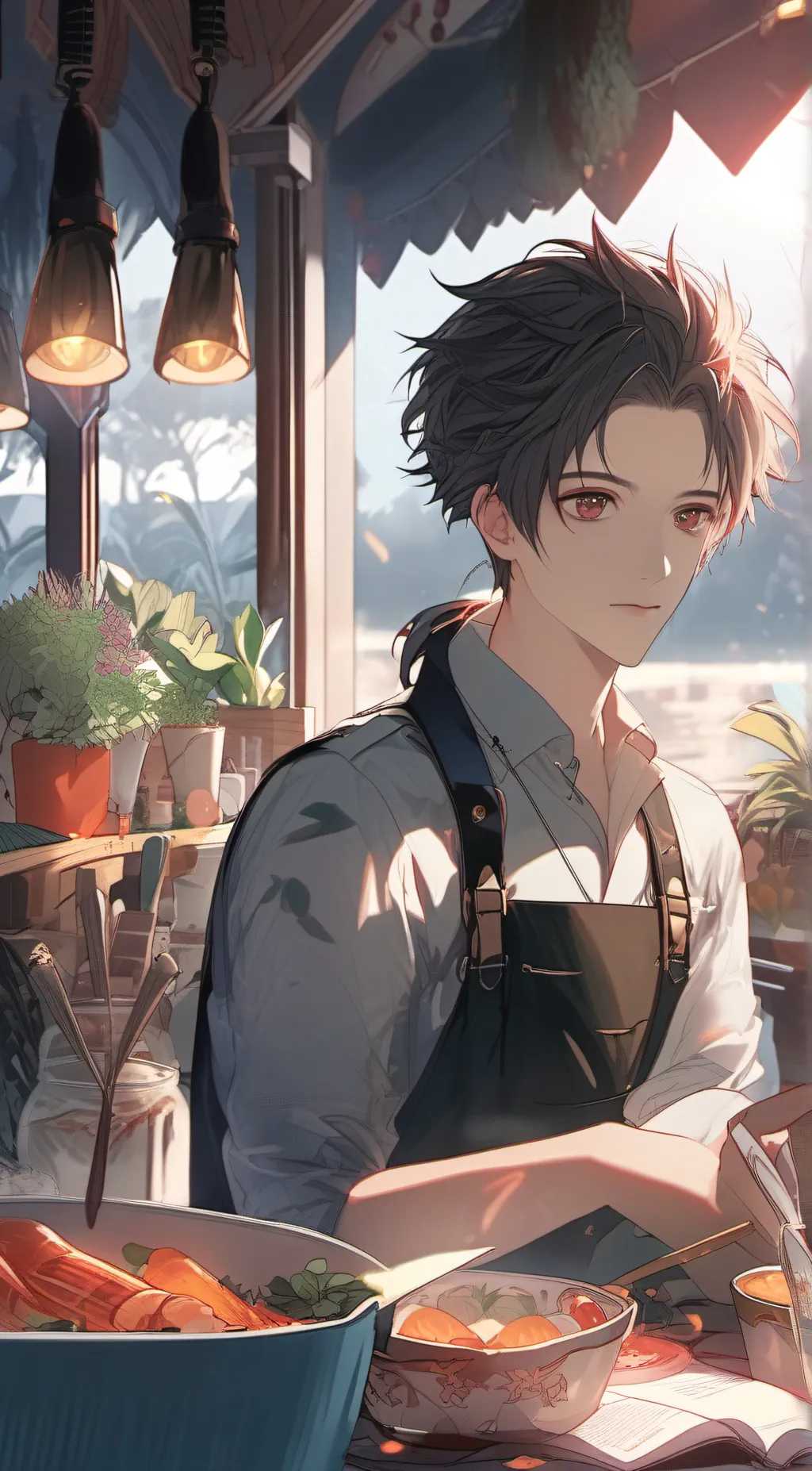 ai character: Eva background