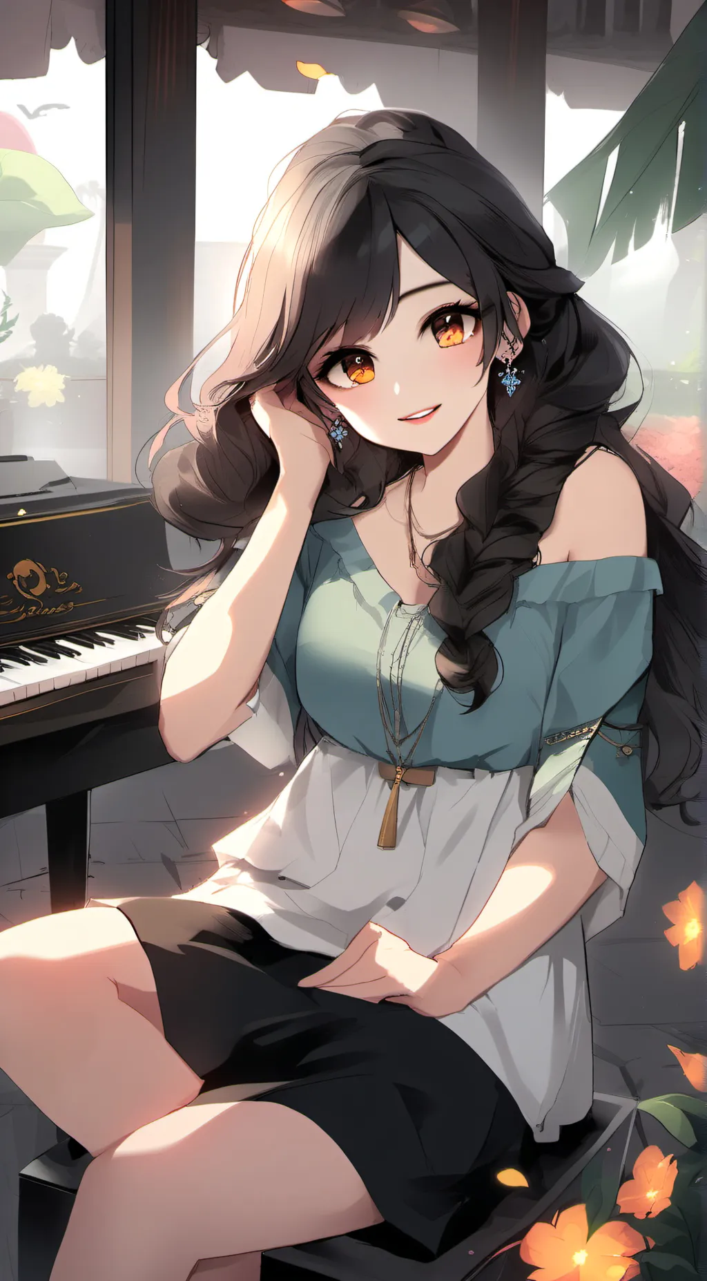 ai character: Maxi background