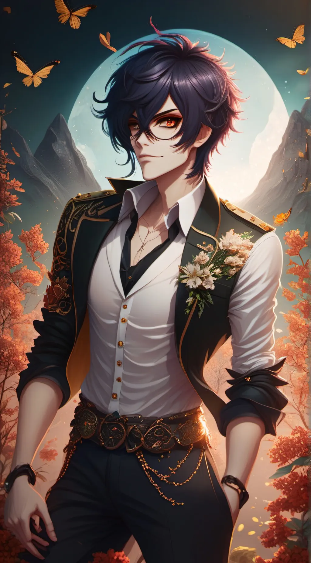 ai character: yandere background