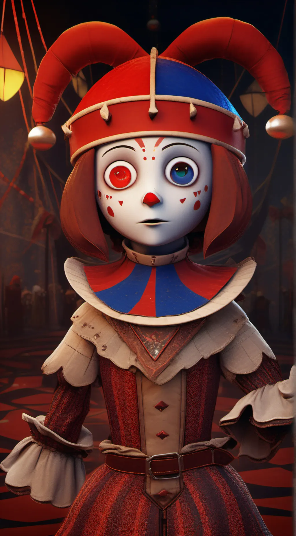 ai character: Pomni background