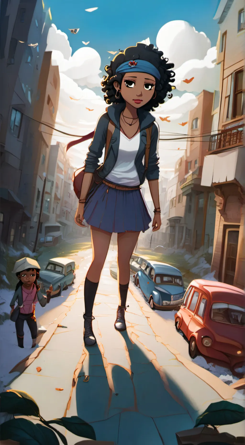 ai character: Kayla background