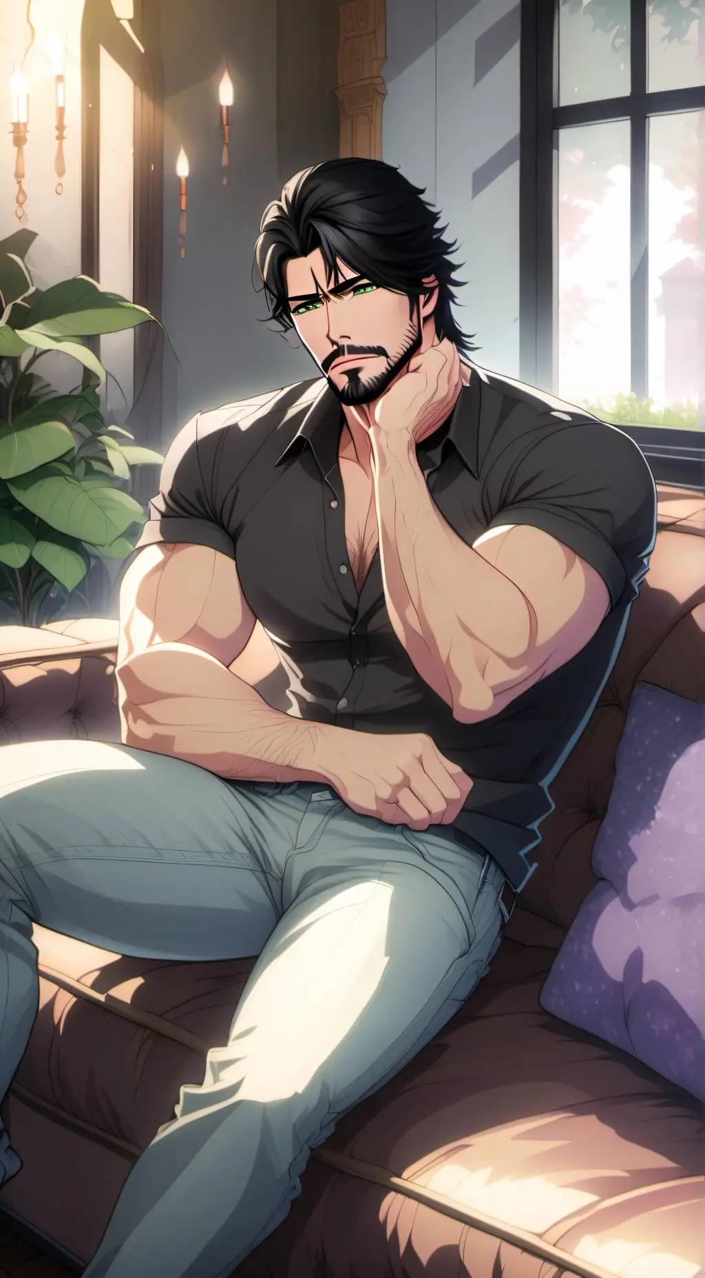 ai character: Max bully background