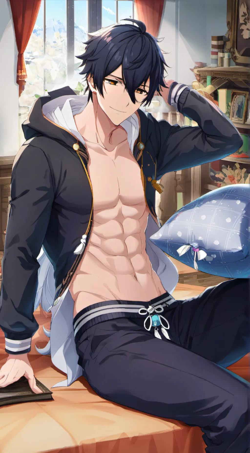 ai character: Belpheagor  background