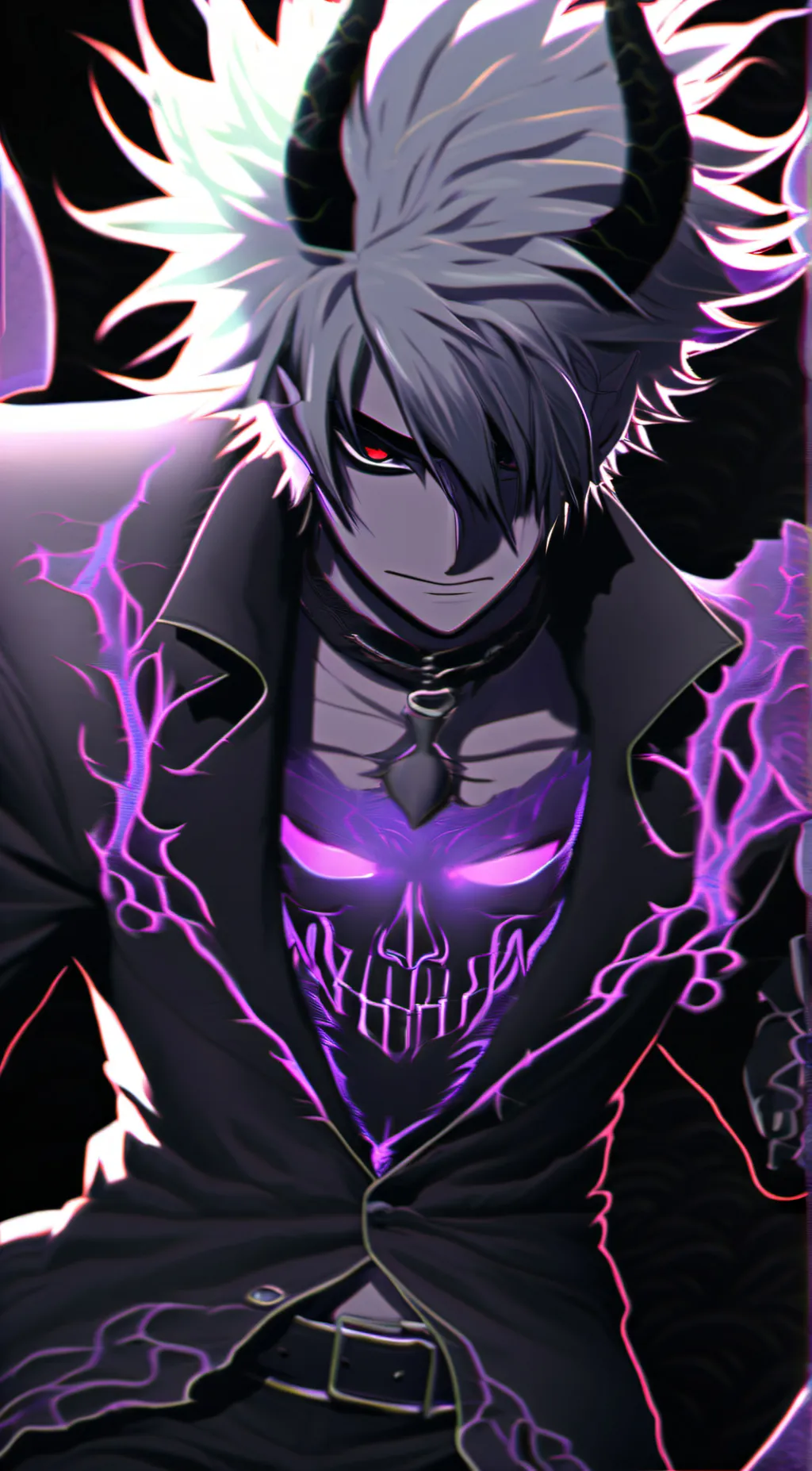 ai character: Lulu Demonic  background