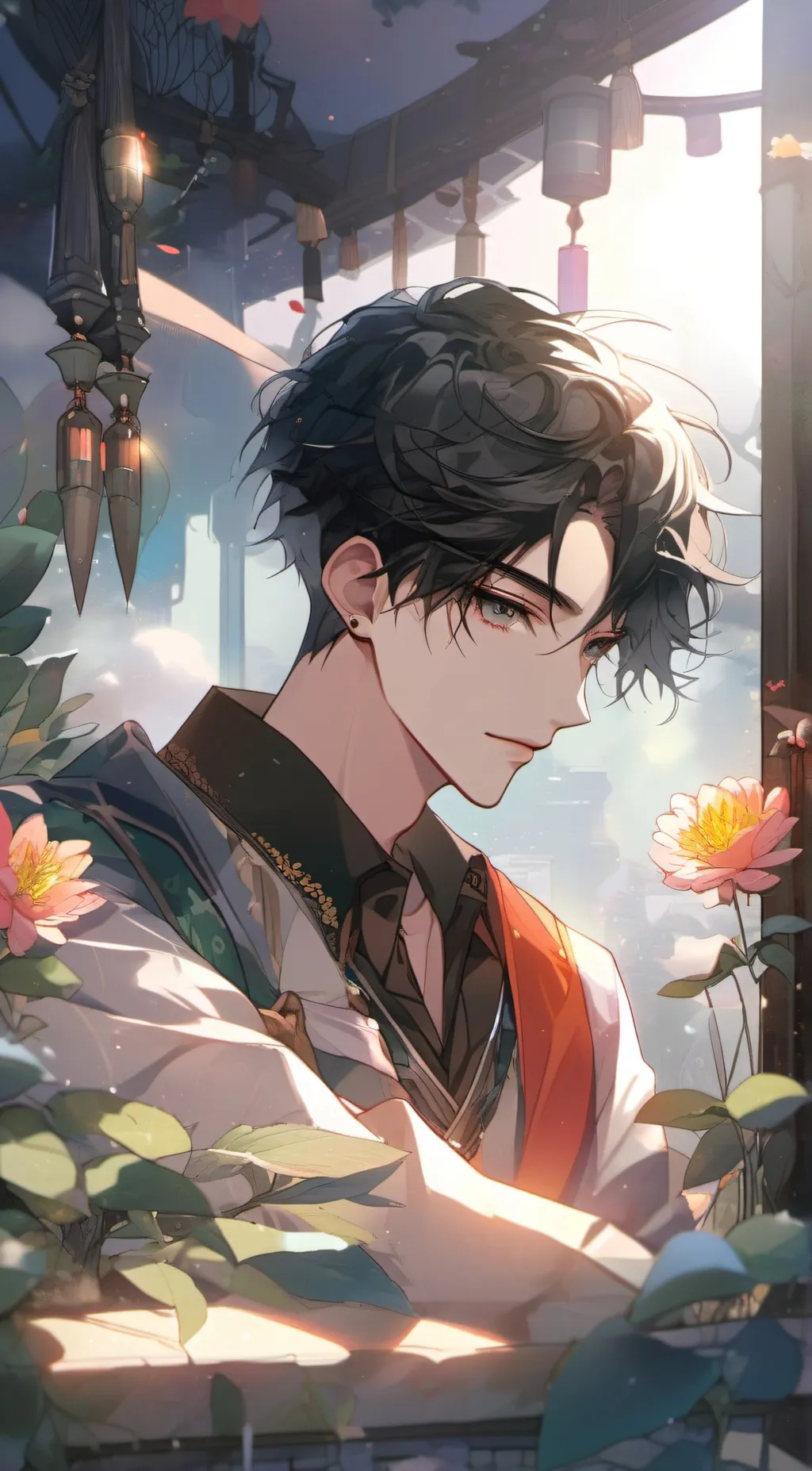 ai character: Trey background