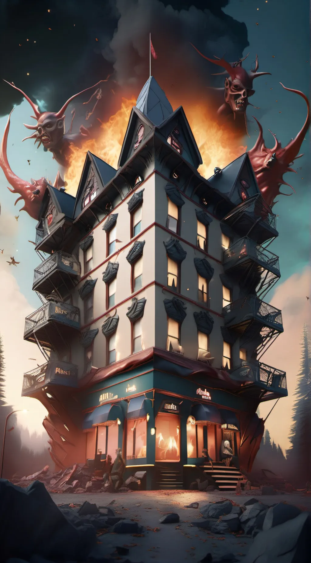 ai character: hazbin hotel background