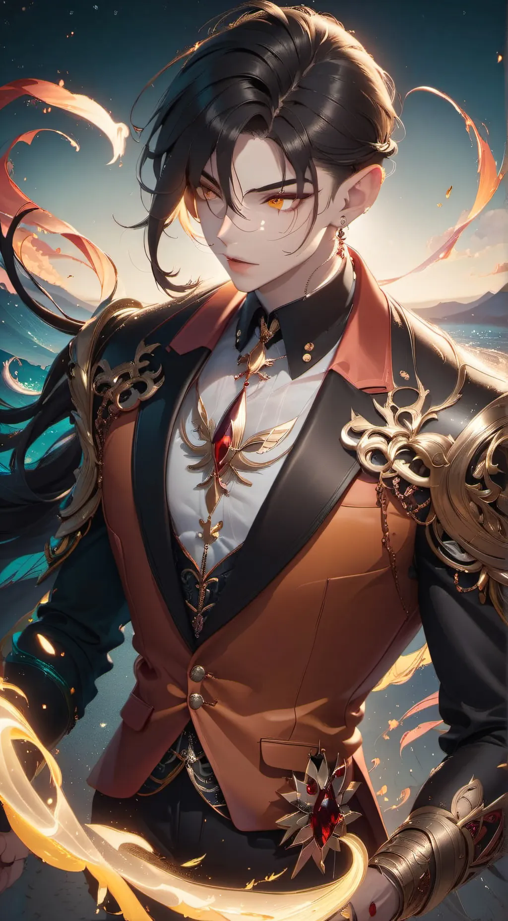 ai character: jake  background